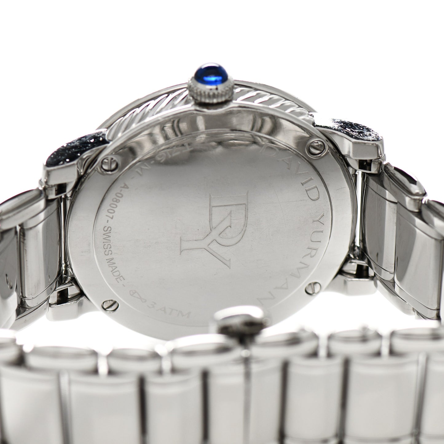 Stainless Steel Diamond Mother of Pearl 38mm Classic Quartz Watch