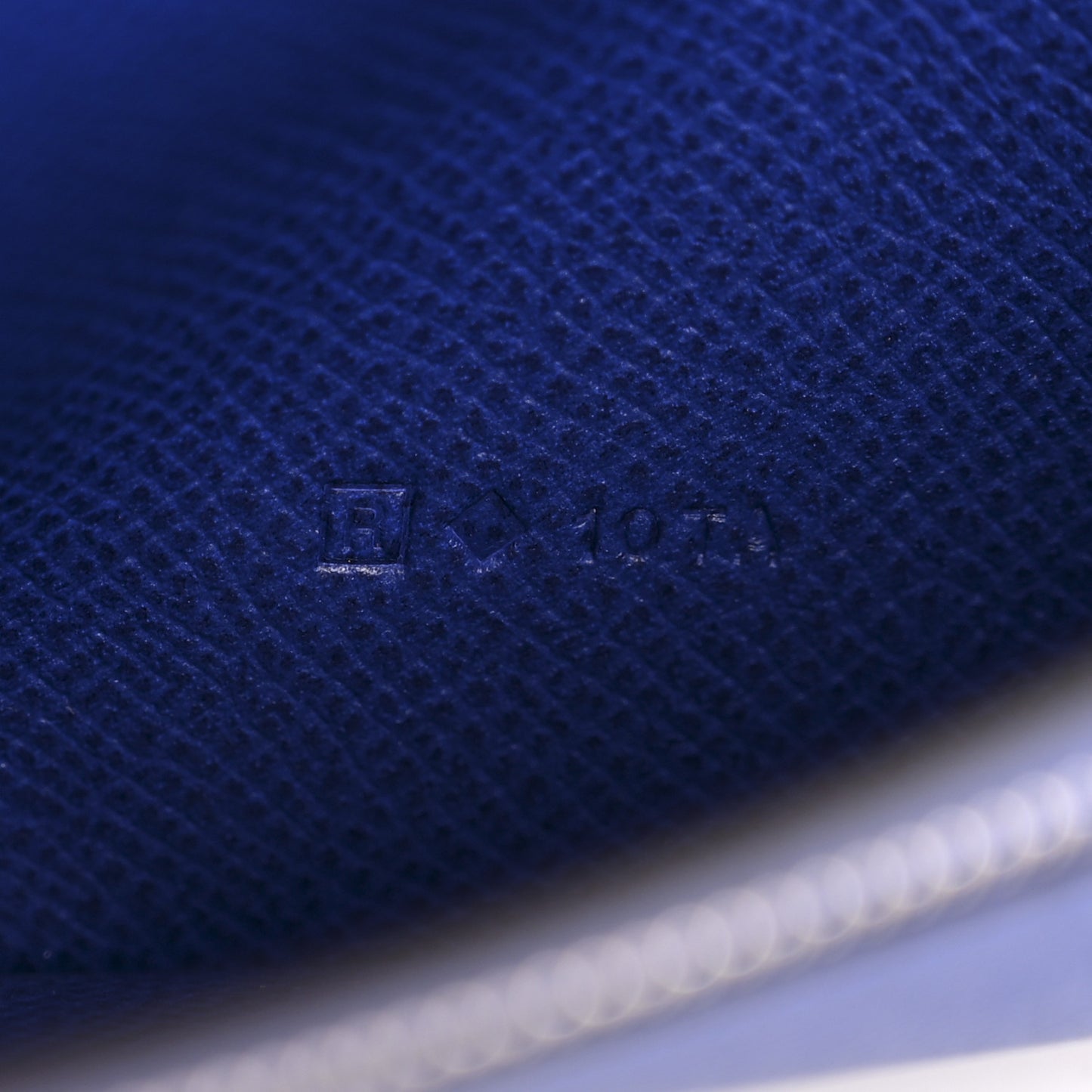 Epsom Bearn Gusset Wallet Bleu Electrique