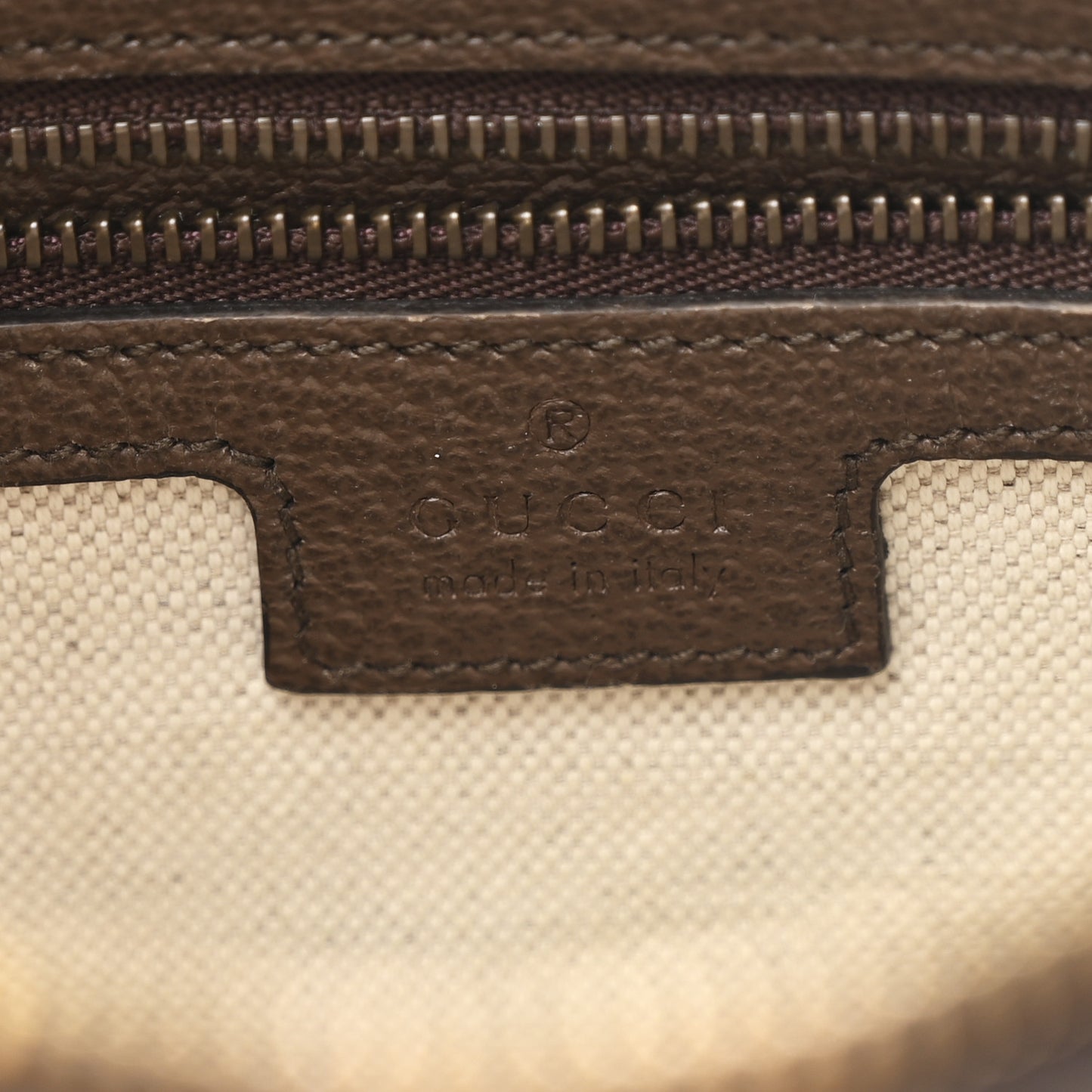 GG Supreme Monogram Textured Dollar Calfskin Web Ophidia Small Crossbody Bag Beige Ebony New Acero