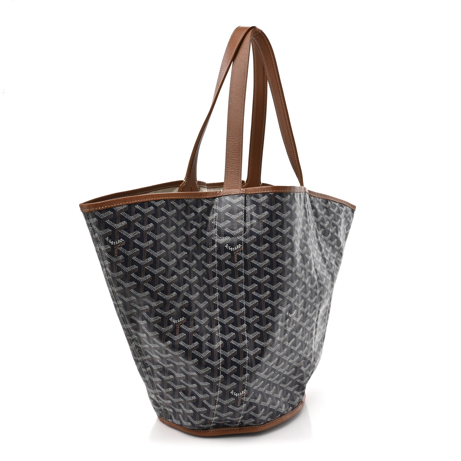 Goyard Goyardine Reversible Belharra Navy Gold 4 of 20