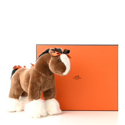 Hermes Fabric Small Hermy The Horse Plush Toy 10 of 10