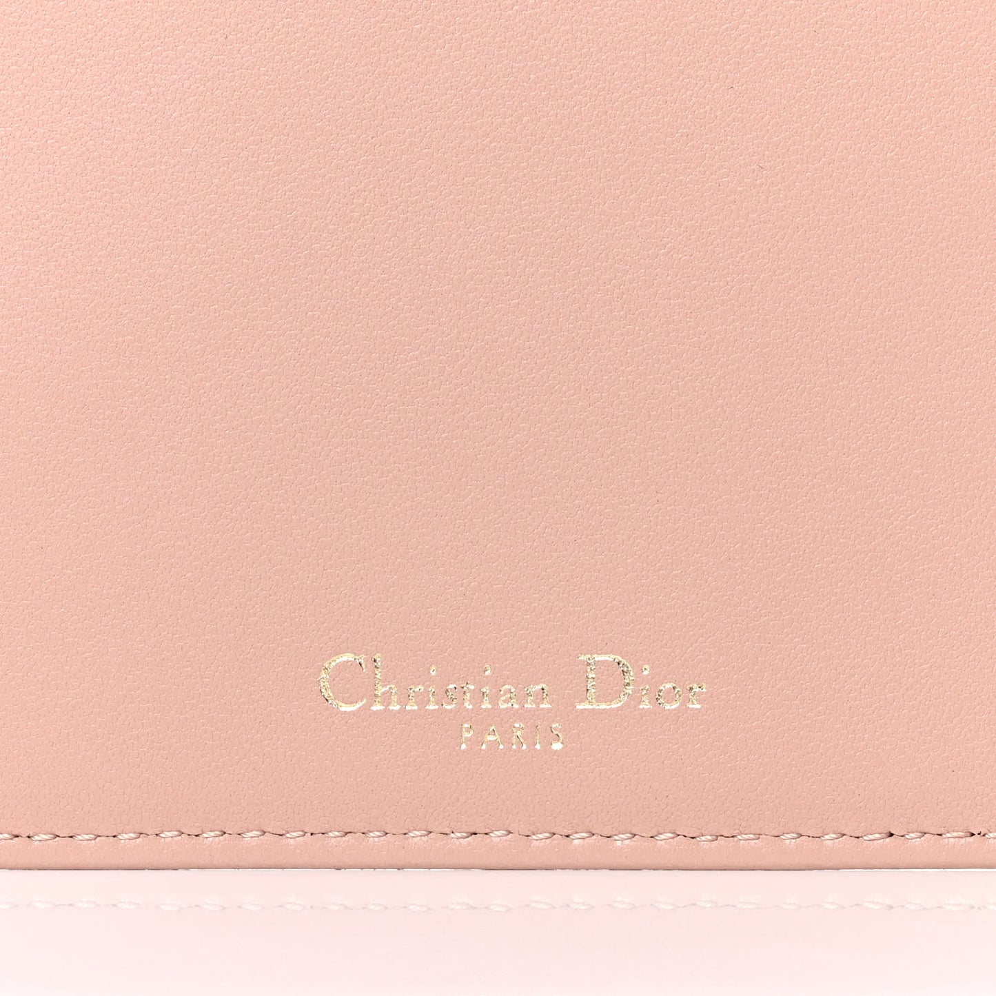 Calfskin Lady Dior Convertible Clutch Insert Beige