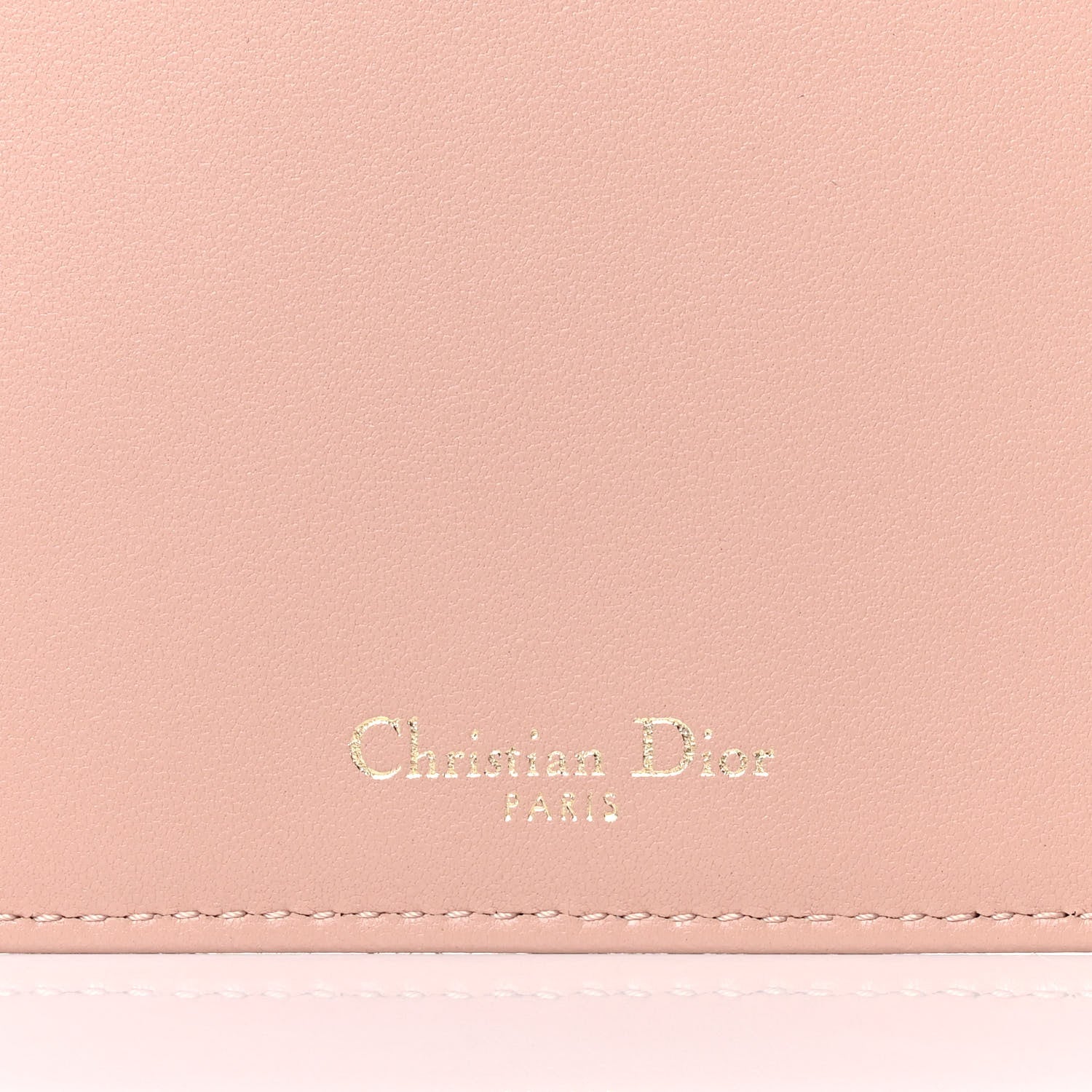 Christian Dior Calfskin Lady Dior Convertible Clutch Insert Beige 6 of 9