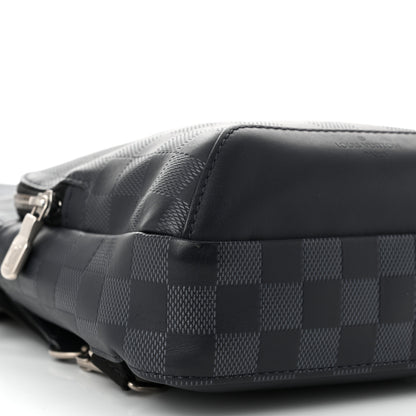 Louis Vuitton Damier Infini Avenue Sling Bag Astral Silver 8 of 10