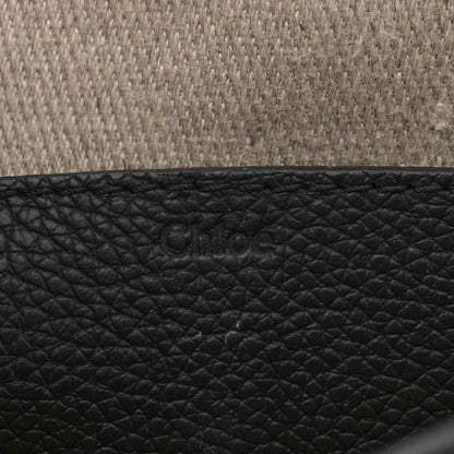 Chloe Calfskin Medium Marcie Round Crossbody Bag Black 6 of 17