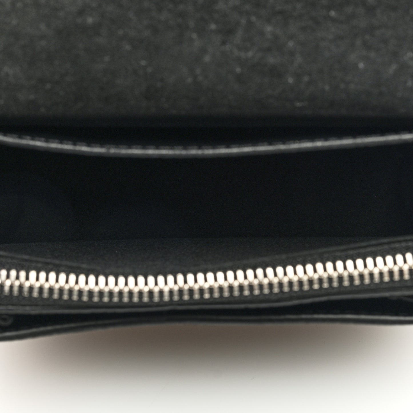 Soft Calfskin Mini My Lockme Chain Pochette Black