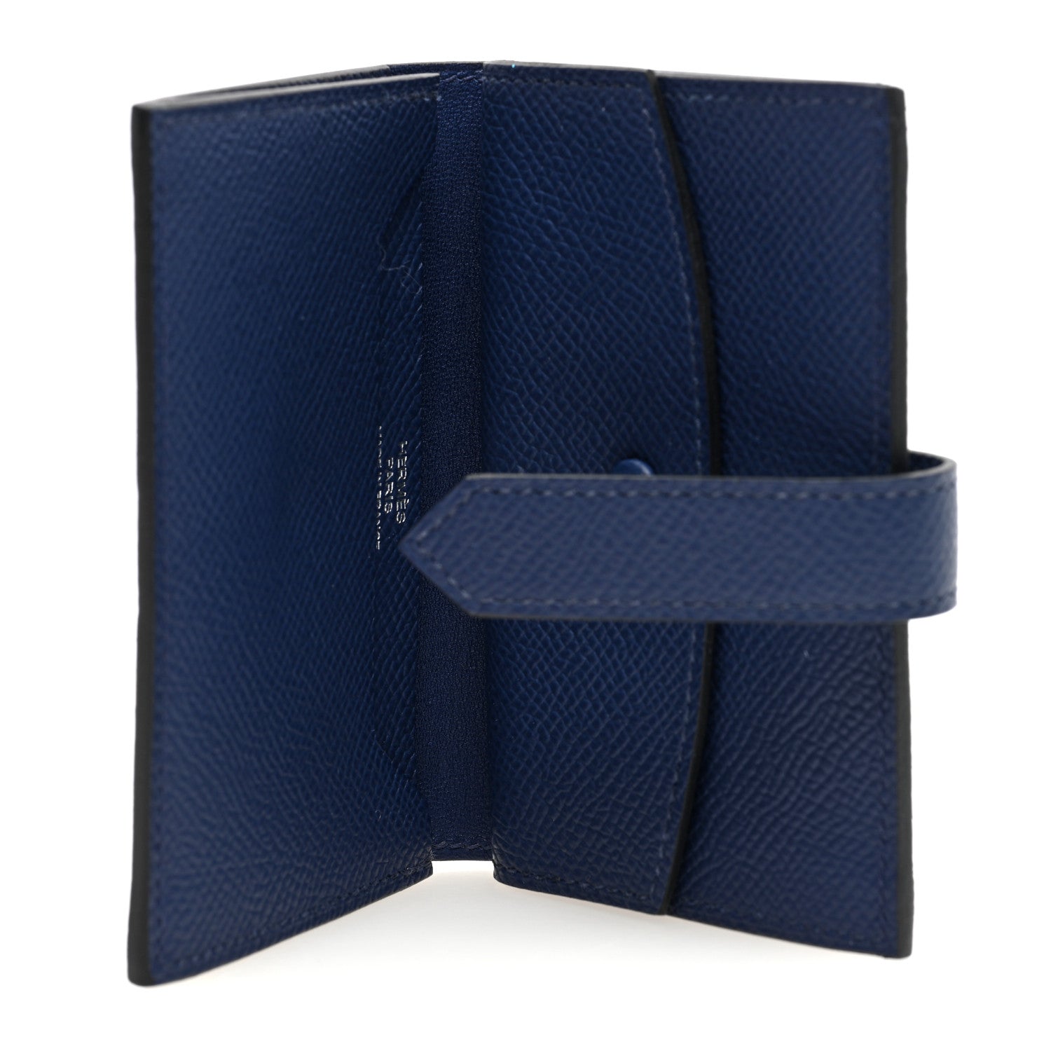 Hermes Epsom Mini Bearn Wallet Bleu Saphir 5 of 7