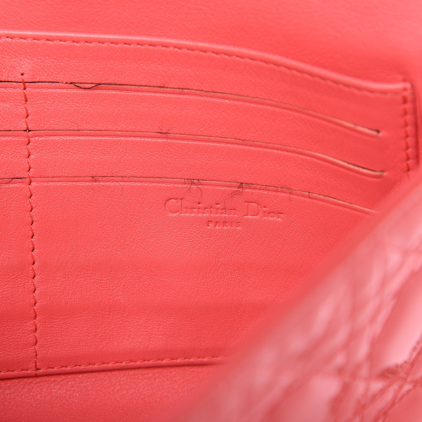 Patent Cannage New Lock Pouch Coral