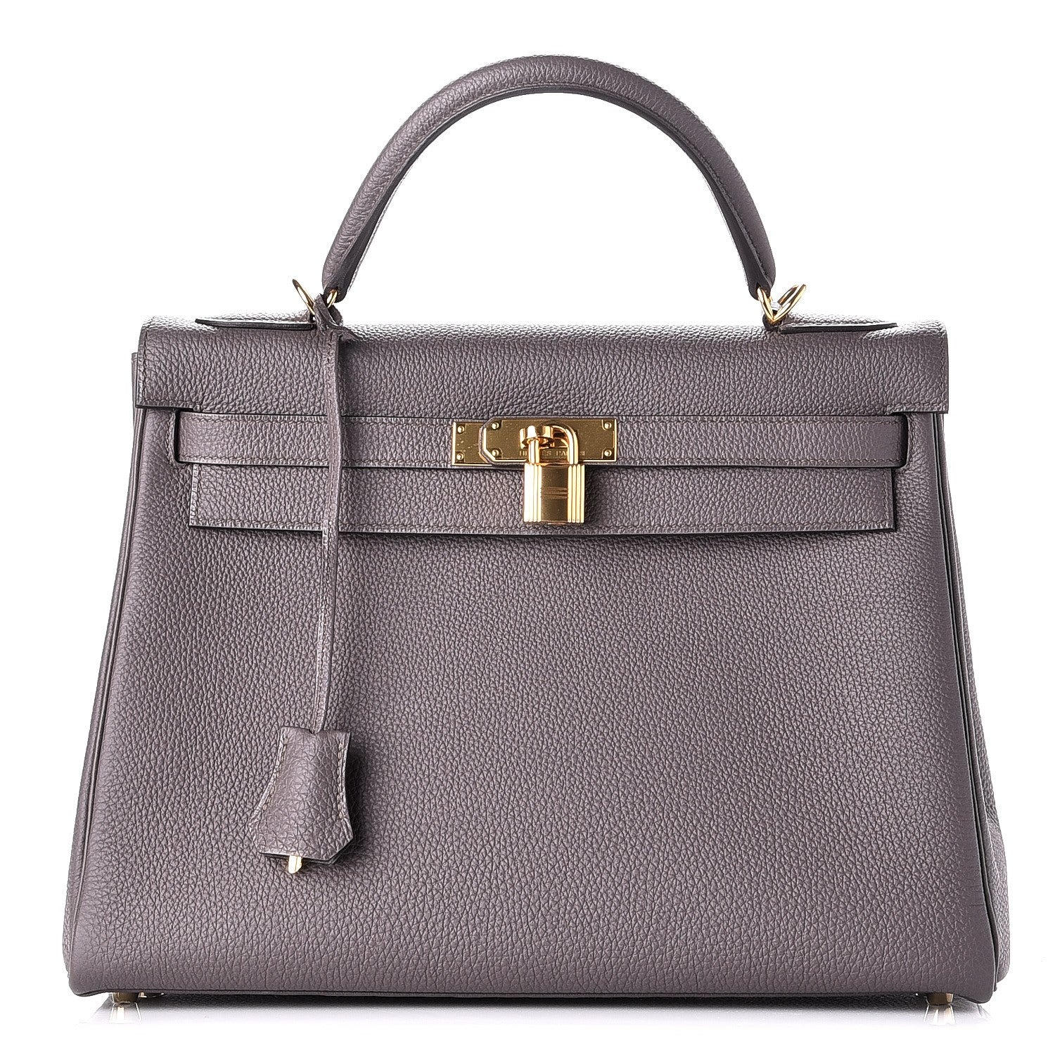 Hermes Togo Kelly Retourne 32 Etain 1 of 34