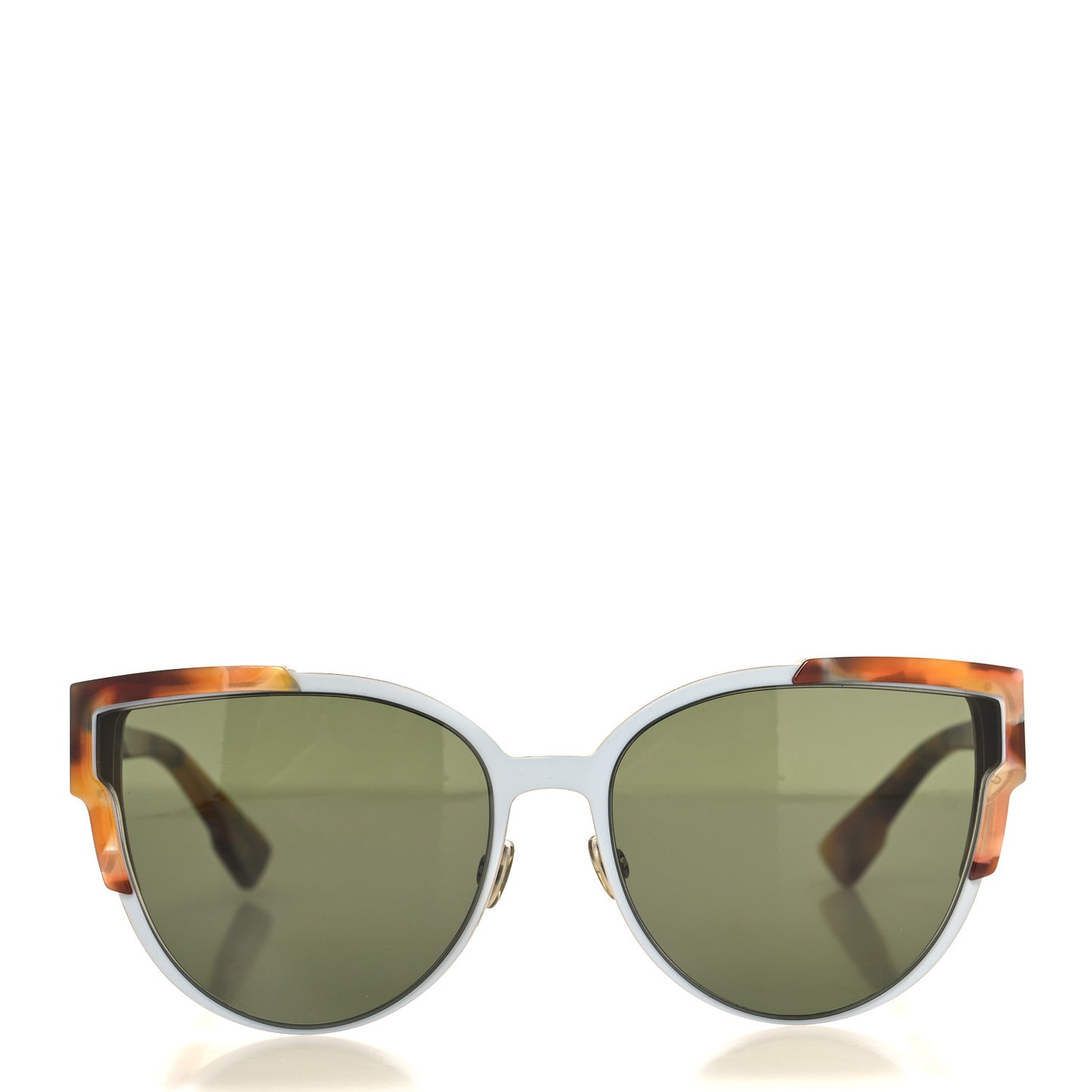 Metal Acetate WildlyDior Sunglasses Light Blue Tortoise