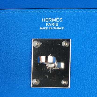 Hermes Evercolor Kelly Retourne 32 Bleu Hydra 13 of 24