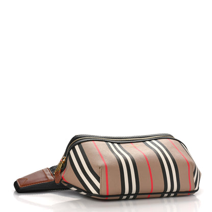 Burberry E-Canvas Icon Stripe Sonny Bum Bag Archive Beige 4 of 8