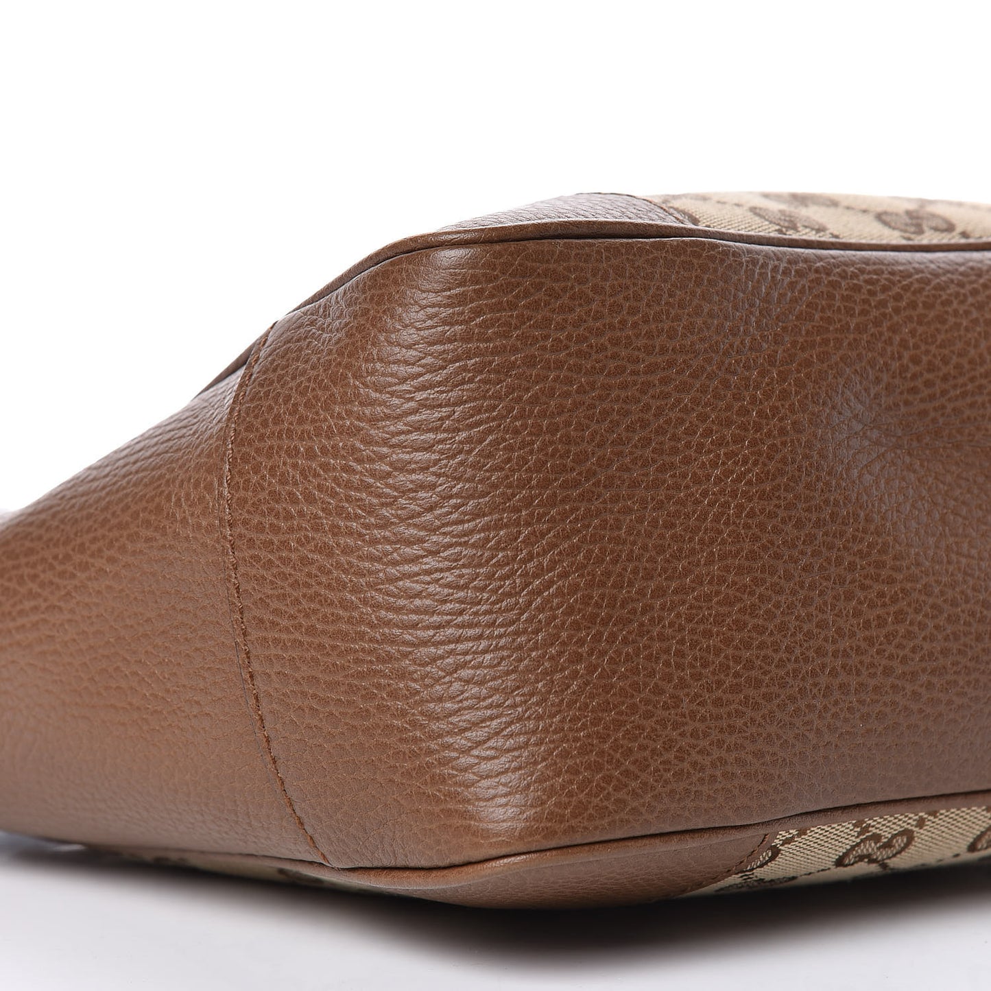 Monogram Small Bree Tote Beige Tabacco