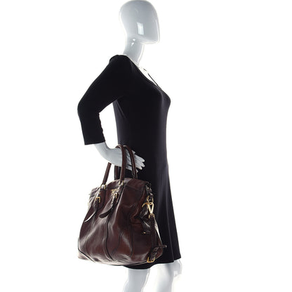 Prada Cervo Antik Tote Bruciato 2 of 10