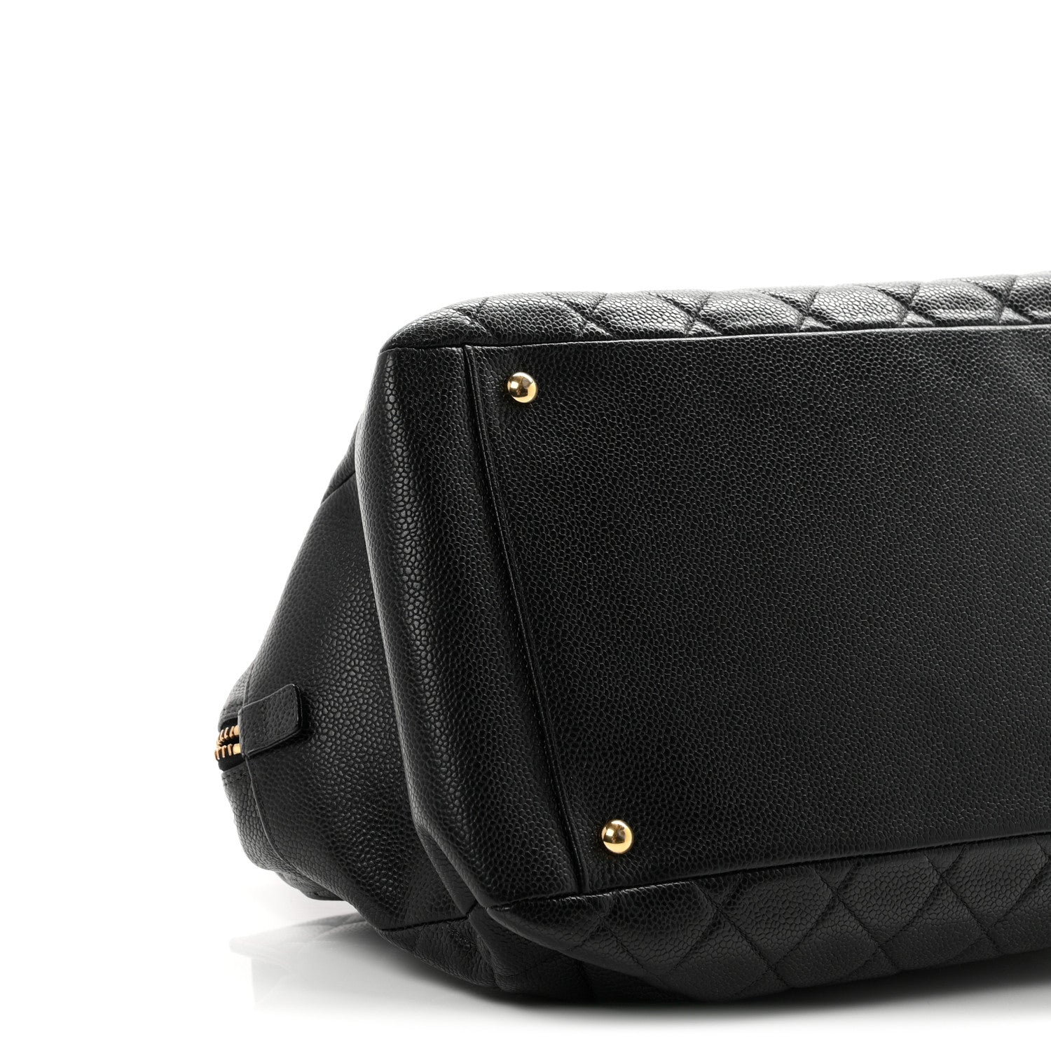 Chanel Caviar Quilted Grand Timeless Tote GTT Black 9 of 10
