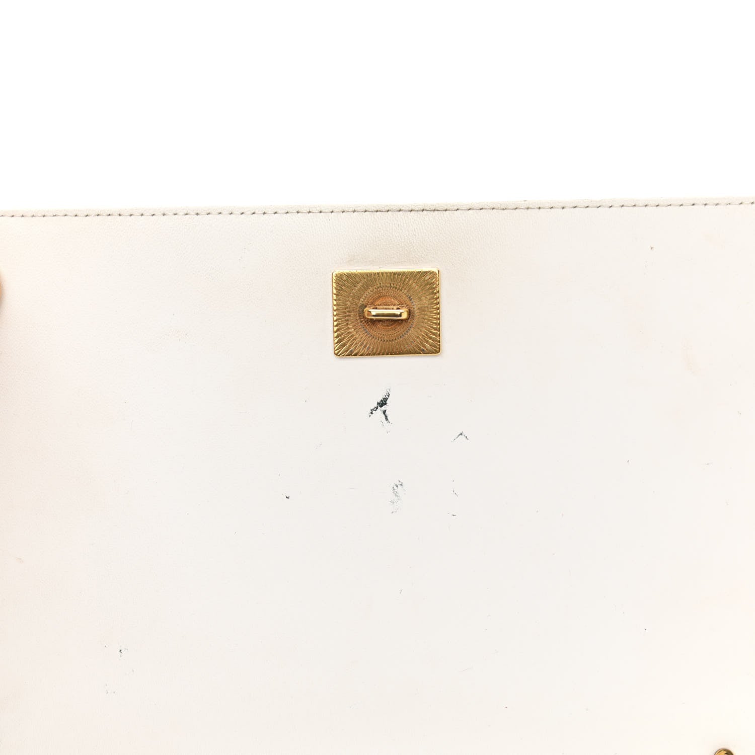 Dolce & Gabbana Calfskin Large Devotion Bag White 6 of 18