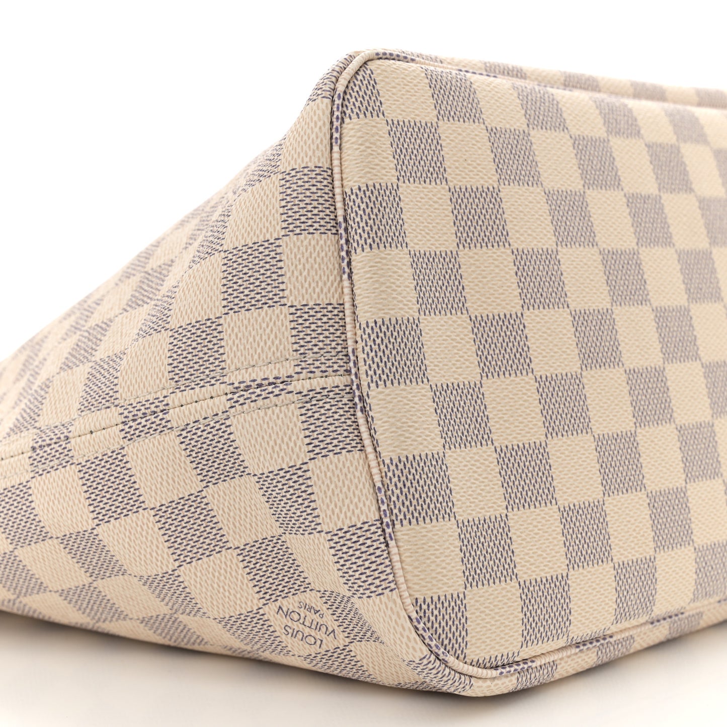 Damier Azur Neo Neverfull MM Rose Ballerine