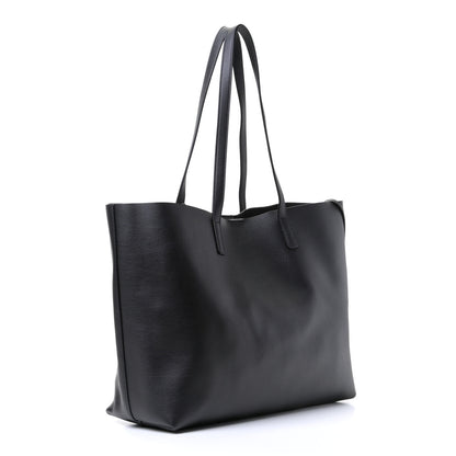 Saint Laurent Calfskin Large Shopping Tote Black 2 of 5