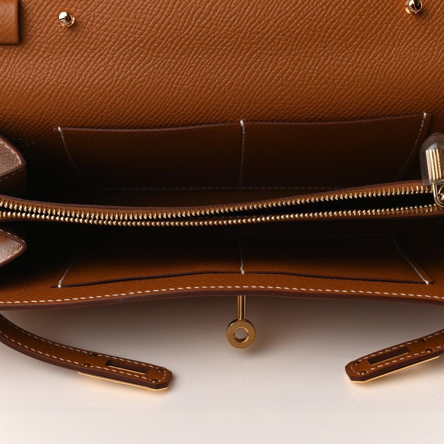 Hermes Epsom Kelly Wallet To Go Gold 5 of 6