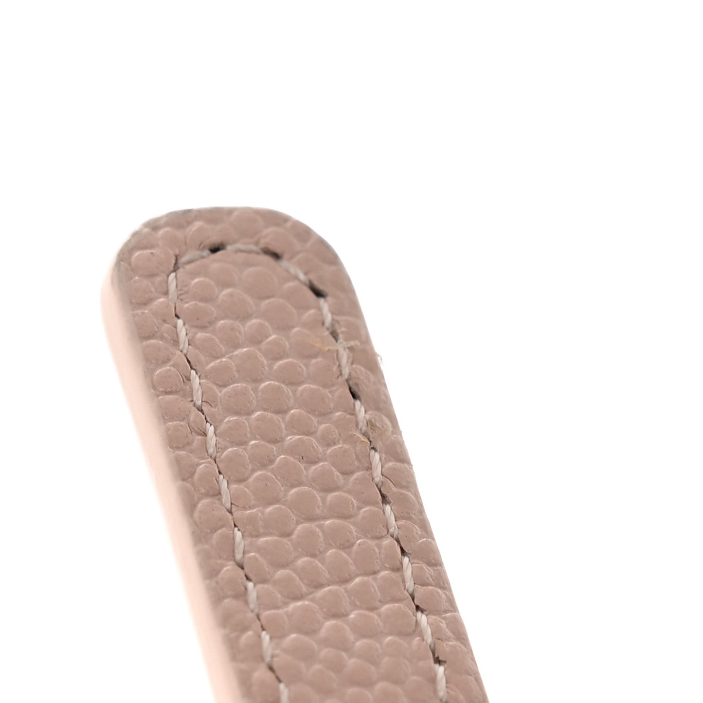 Caviar Quilted Small Vertical Coco Beauty Vanity Case With Chain Light Pink
