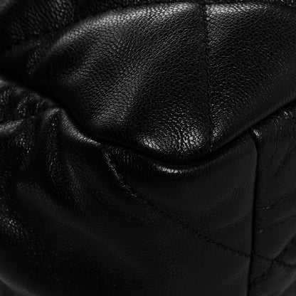 Chanel Goatskin Quilted Large Chanel 19 Flap Black 11 of 14