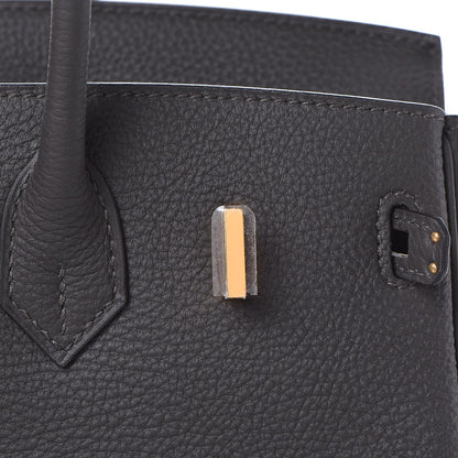Hermes Togo Birkin 25 Graphite 15 of 37
