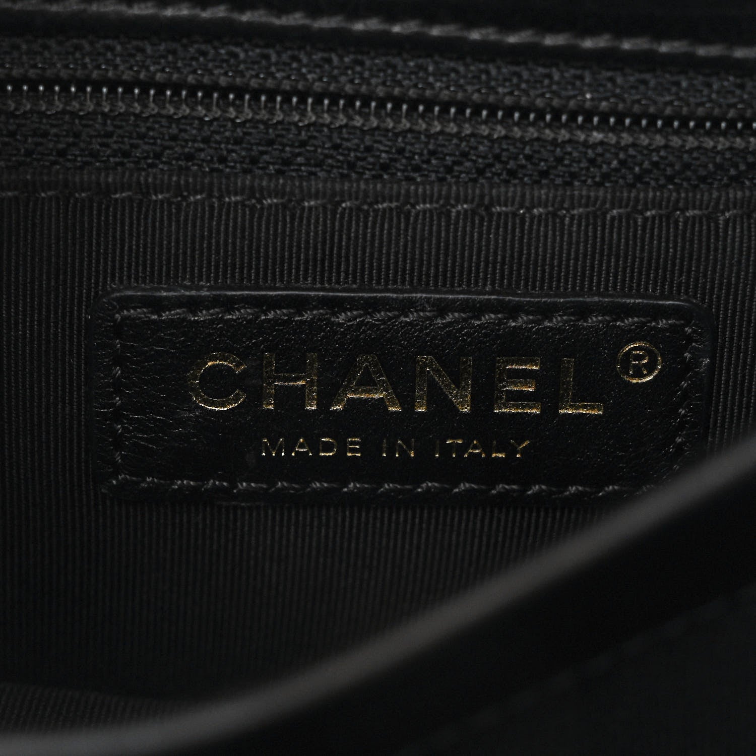 Chanel Calfskin Stitched Large Flap Black 6 of 9