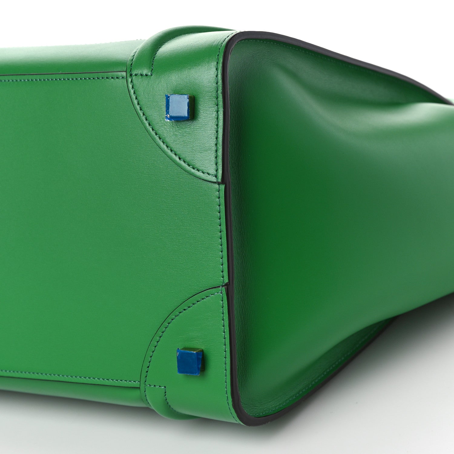 Celine Palmelato Calfskin Micro Luggage Grass 8 of 8