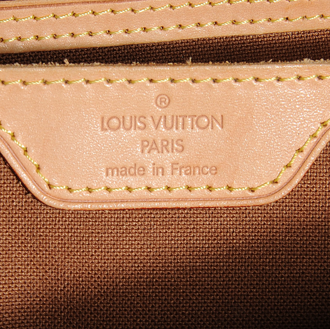 Louis Vuitton Monogram Cabas Mezzo 11 of 12