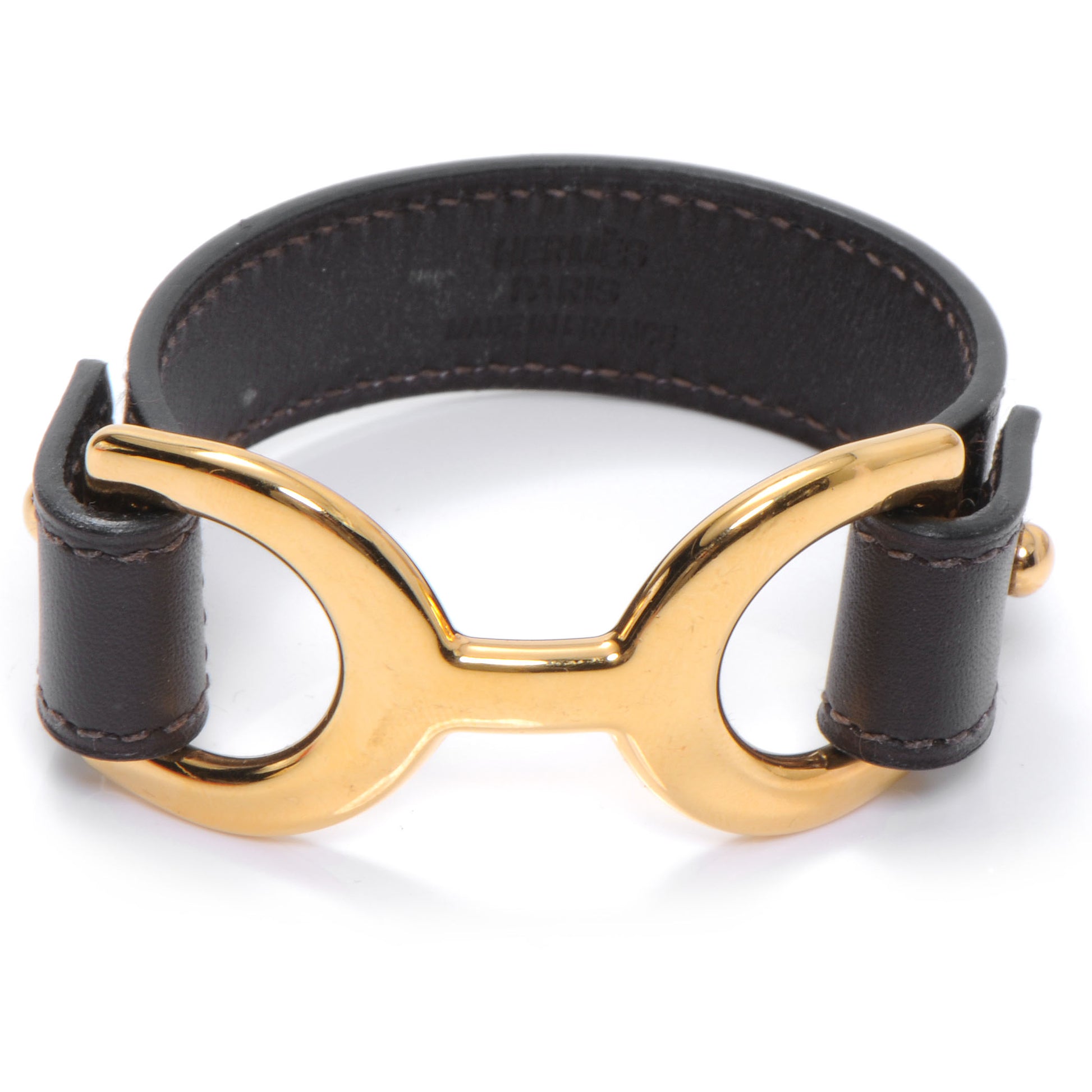 Hermes Chamonix Pavane Bracelet Brown 1 of 6