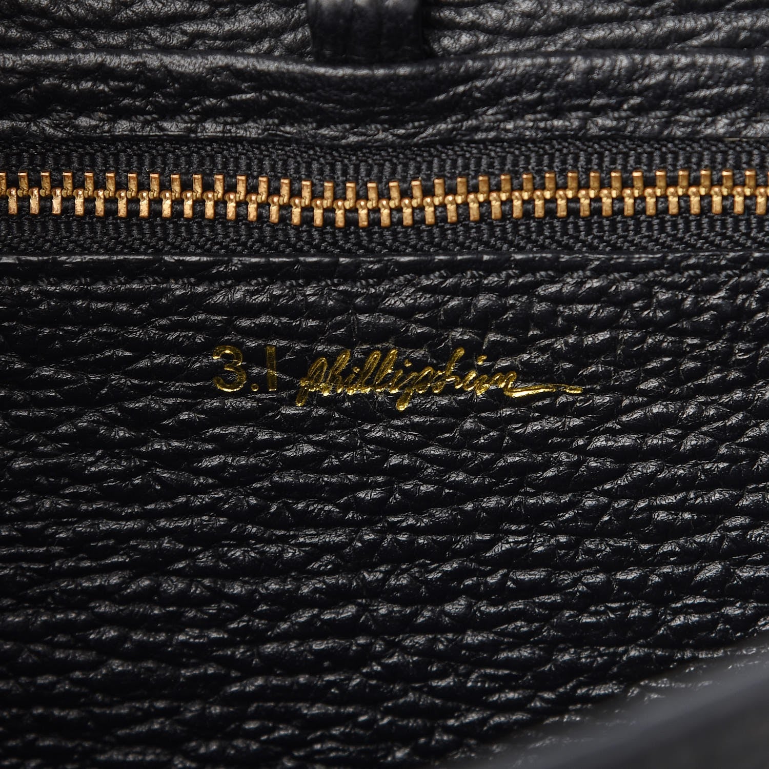 3.1 Phillip Lim 3.1 Textured Calfskin Mini Pashli Satchel Black 6 of 7