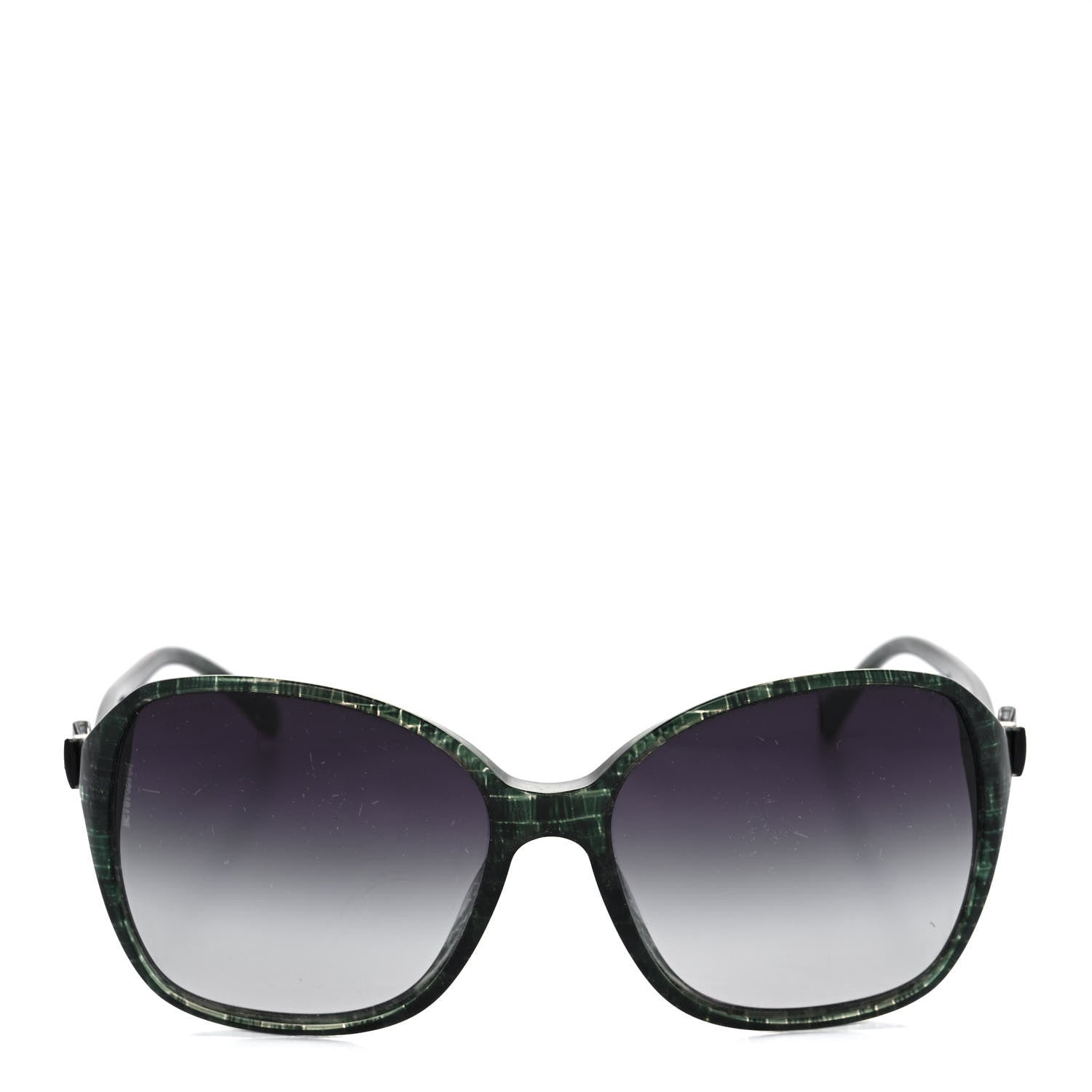 Chanel Acetate CC Bow Sunglasses 5205 Green 2 of 8