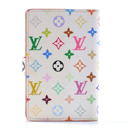 Louis Vuitton Monogram Multicolor Carnet de Bal Mini Agenda Cover White 3 of 6