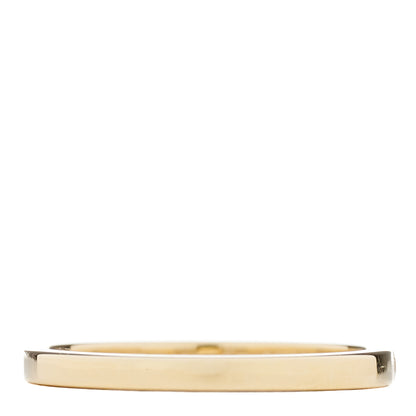 Tiffany 18K Yellow Gold Diamond Novo Half Circle Band Ring 54 7 3 of 5