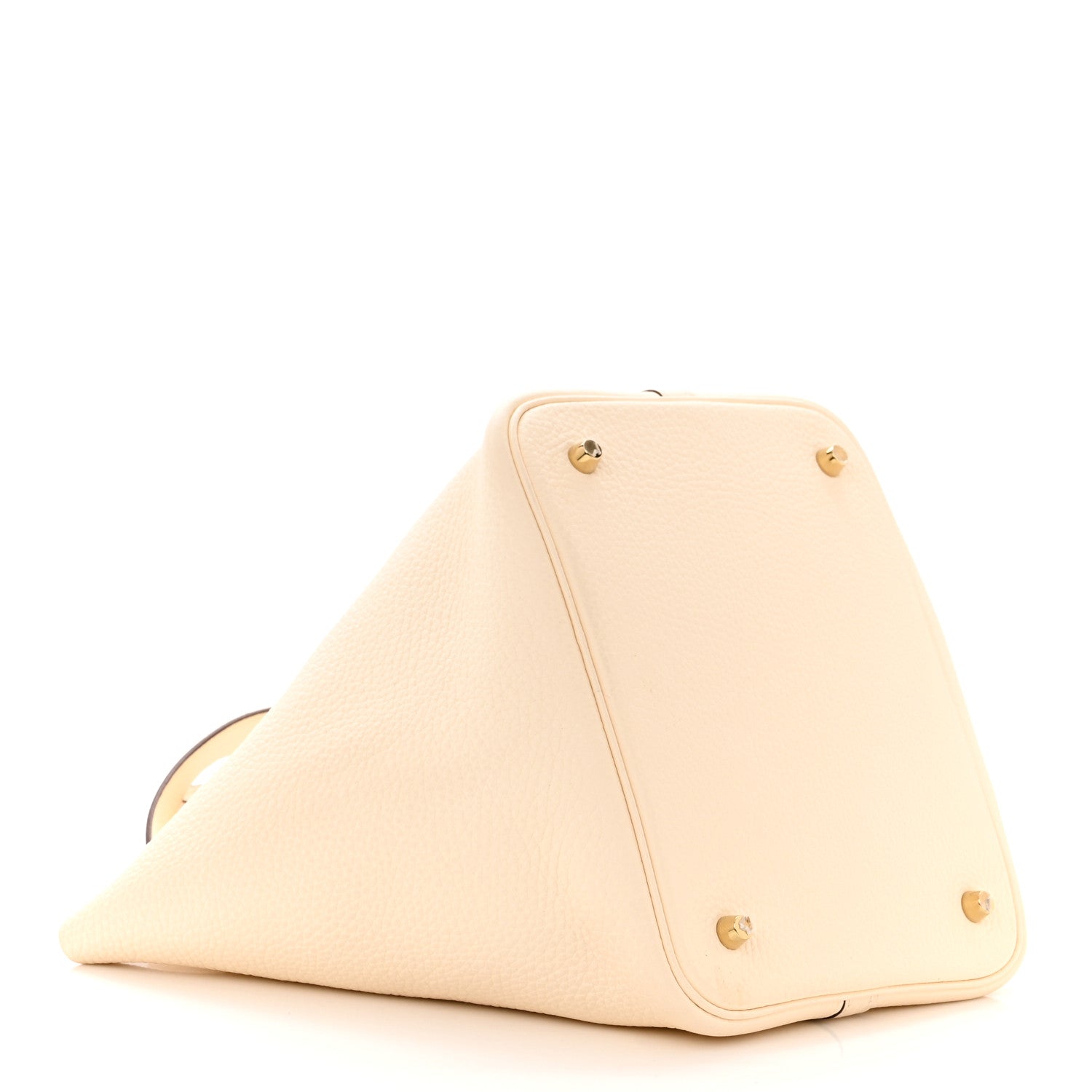 Hermes Taurillon Clemence Picotin Lock 22 MM Nata 4 of 10
