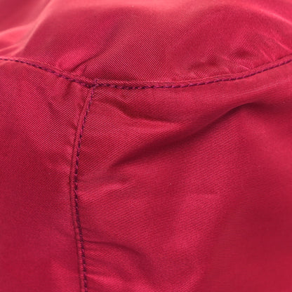 Prada Tessuto Nylon Saffiano Messenger Bag Fuxia 12 of 17