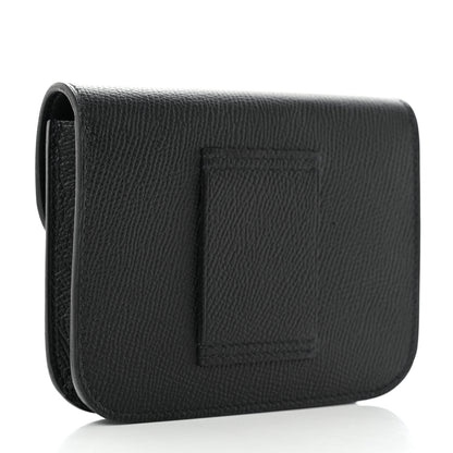 Hermes Epsom Constance Slim Wallet Black 4 of 12