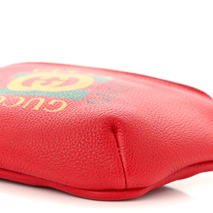 Gucci Grained Calfskin Small Logo Belt Bag Hibiscus Red 10 of 10
