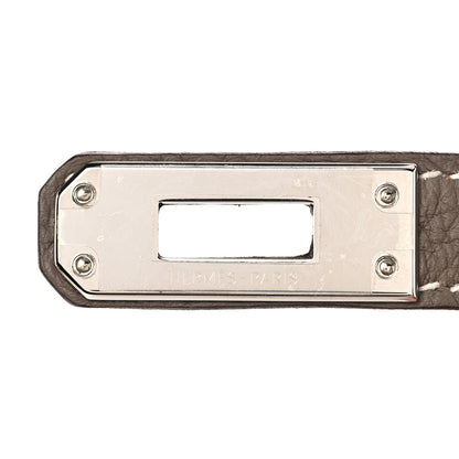 Hermes Togo Kelly Retourne 25 Etoupe 28 of 36
