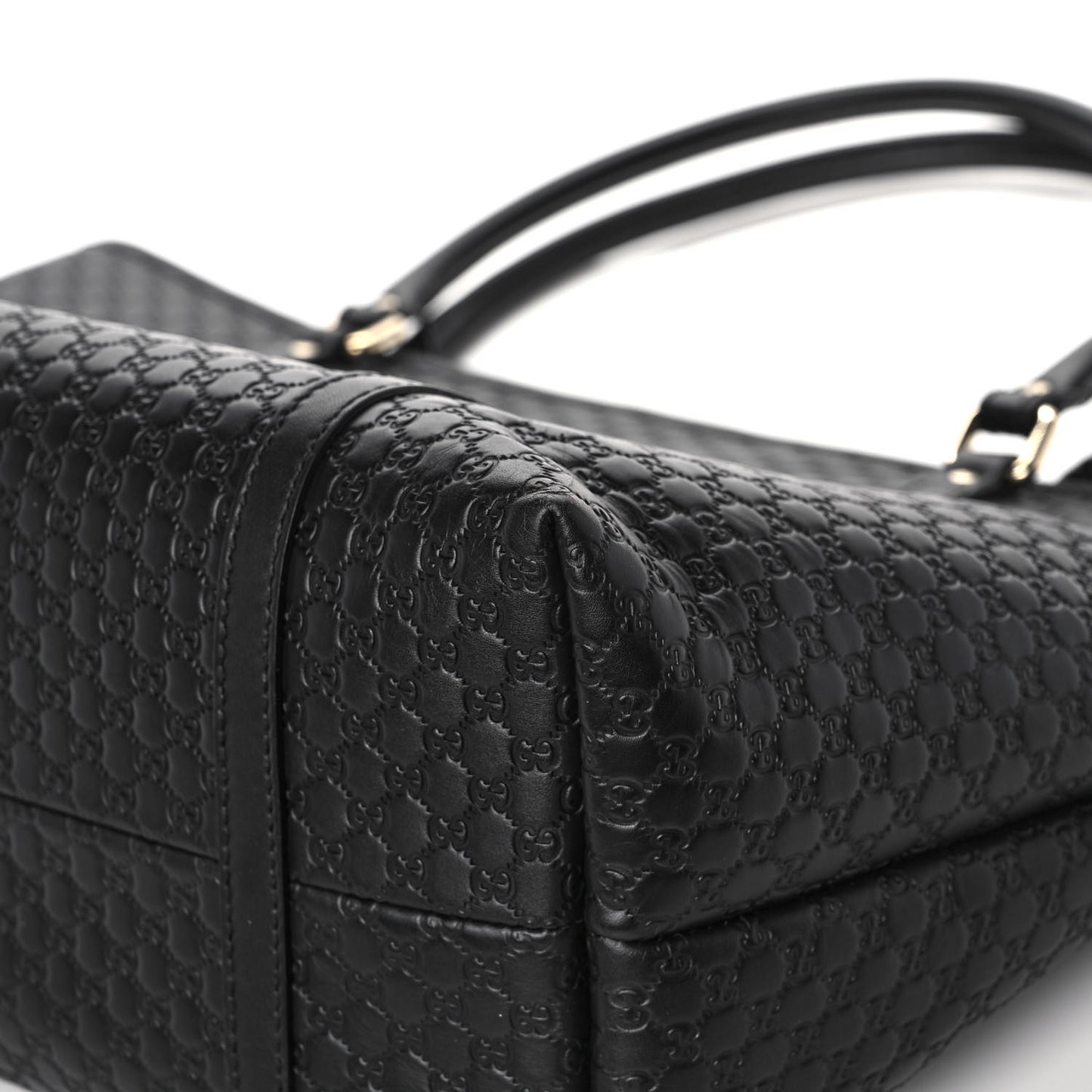 Microguccissima Medium Joy Tote Black