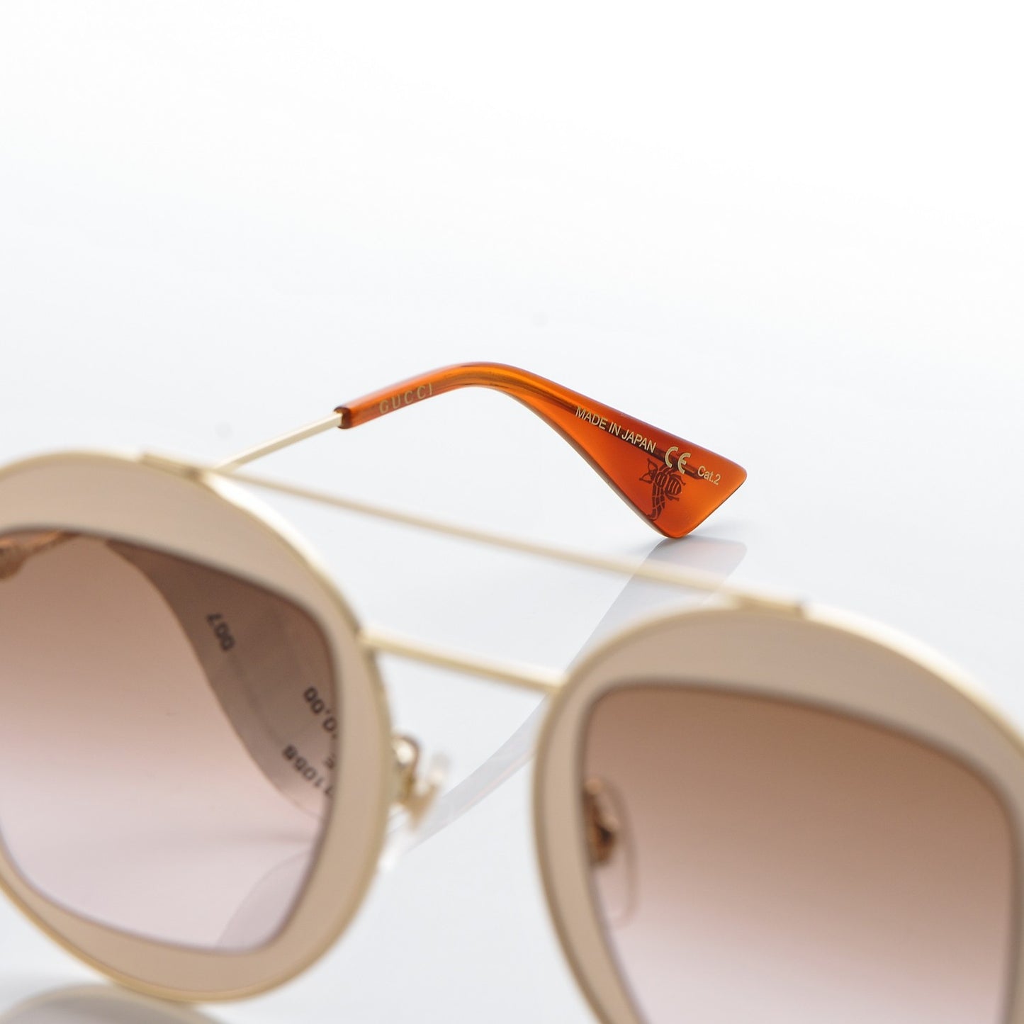 GG Sunglasses 0105S Beige