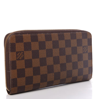 Louis Vuitton Damier Ebene Zippy Organizer Wallet 3 of 7