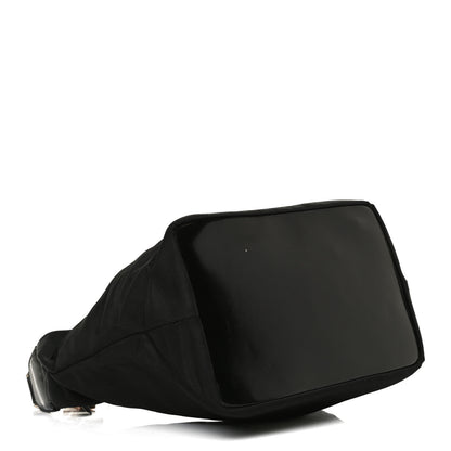 Gucci Nylon Bamboo Top Handle Hobo Black 3 of 14