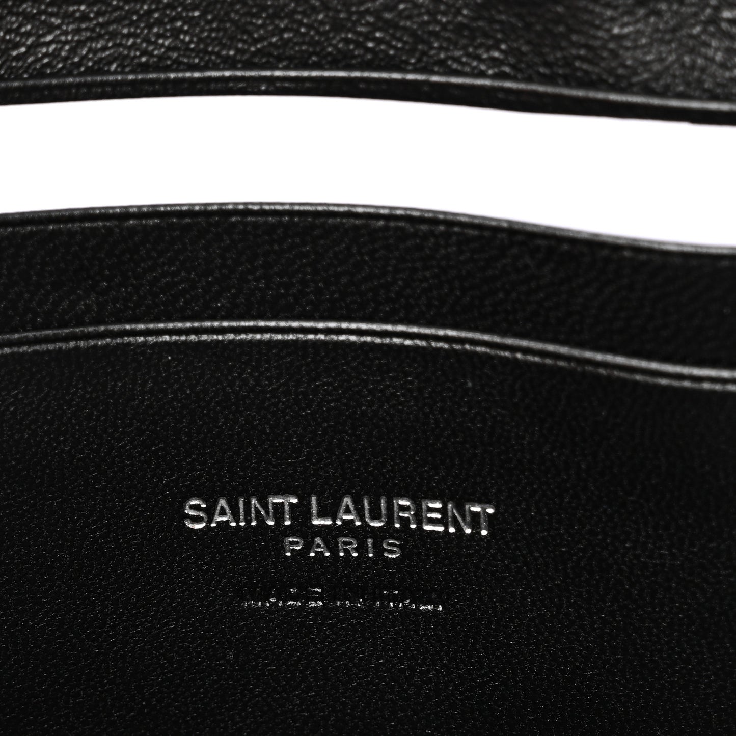 Grain De Poudre Matelasse Monogram Mini Lou Camera Bag Black