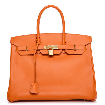Hermes Epsom Birkin 35 Orange 1 of 30