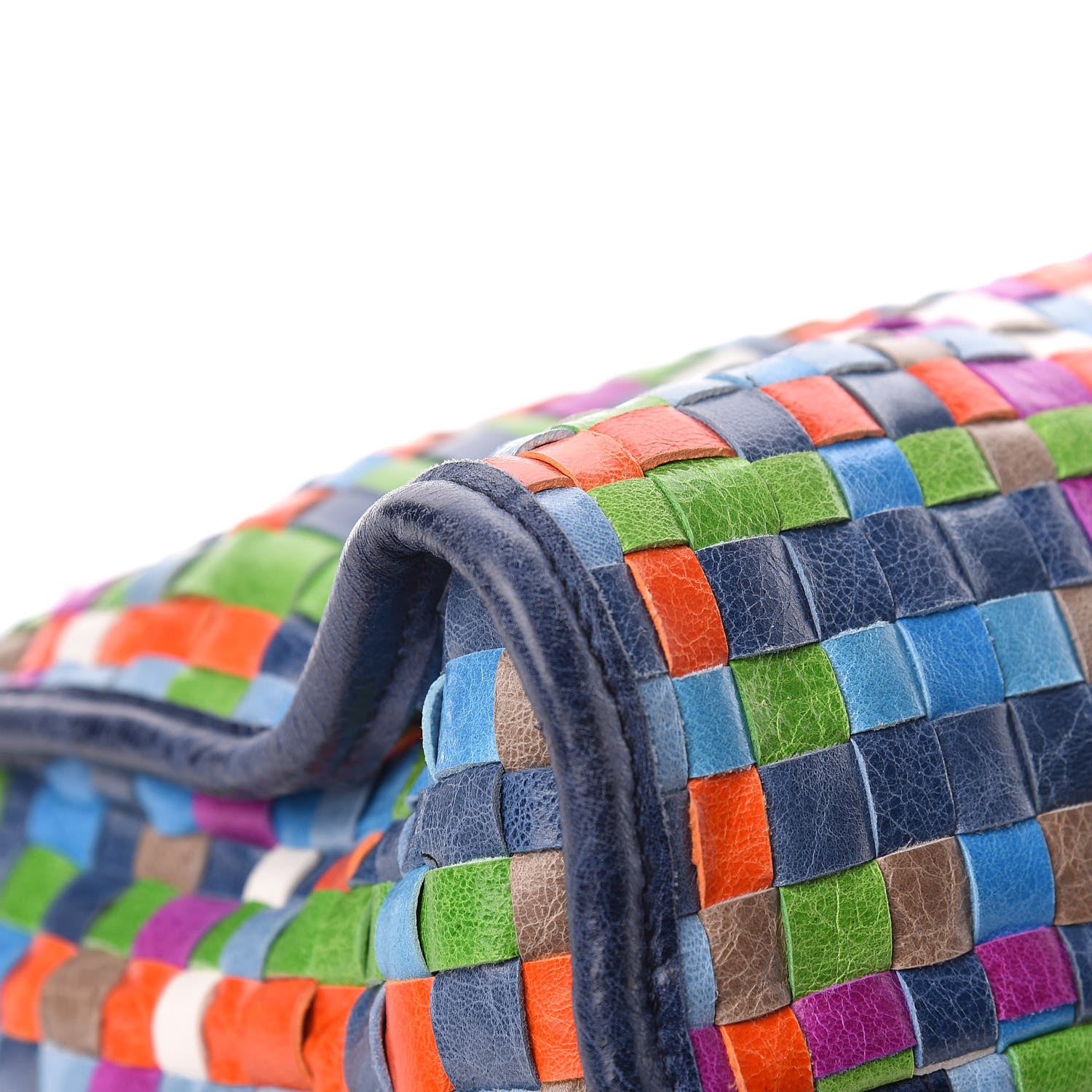 Balenciaga Agneau Lattice Woven Classic Hardware City Multicolor 16 of 18