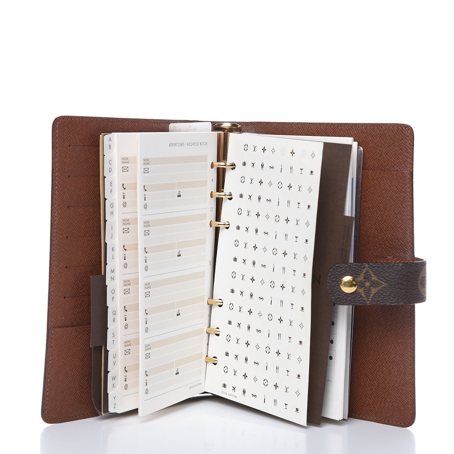 Louis Vuitton Monogram Medium Ring Agenda Cover 6 of 7