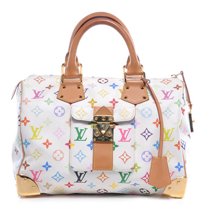 Louis Vuitton Monogram Multicolor Speedy 30 White 1 of 11
