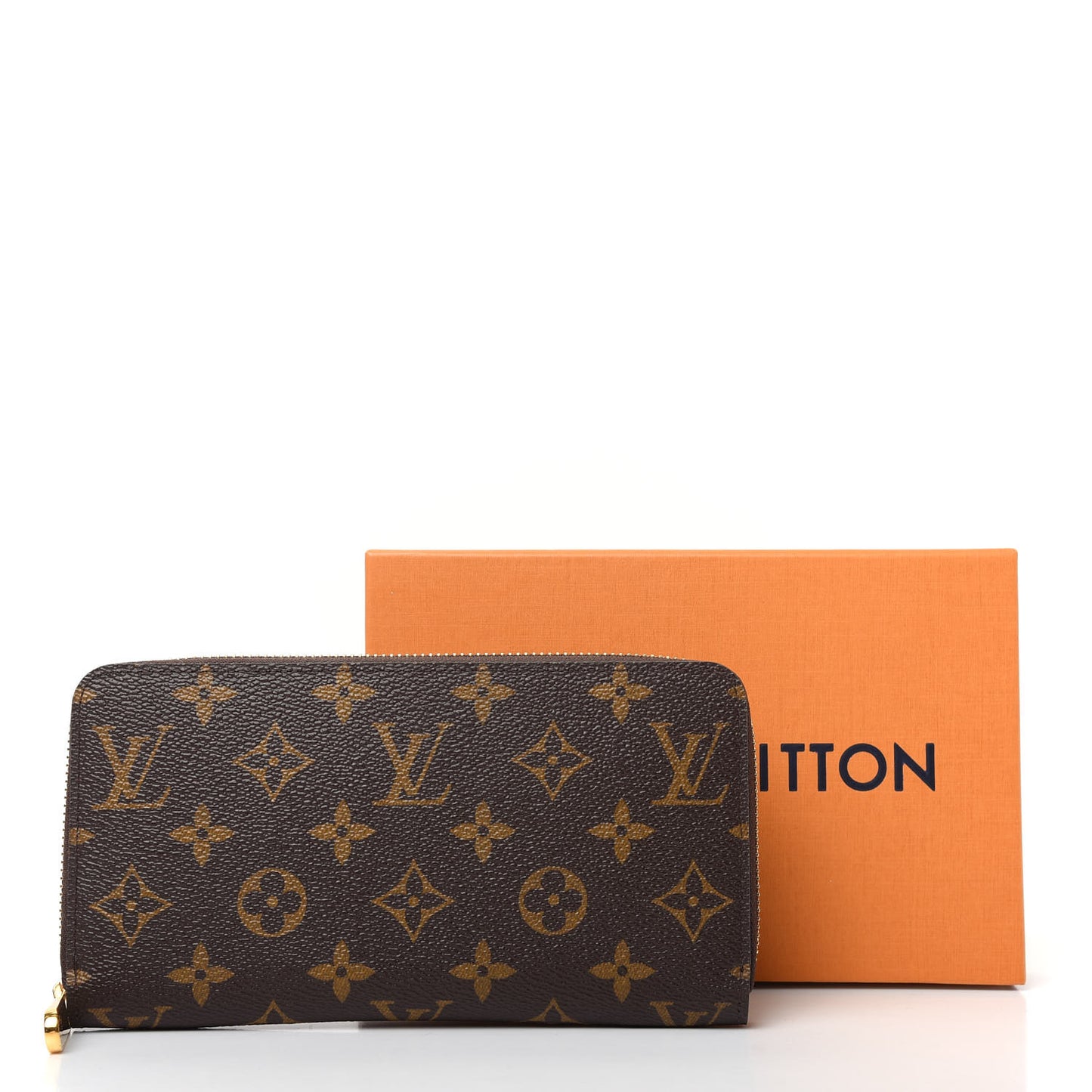Monogram Zippy Wallet Coquelicot