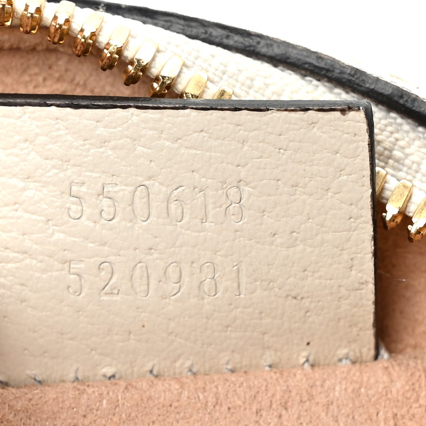 Textured Calfskin Web Mini Ophidia Round Shoulder Bag Mystic White